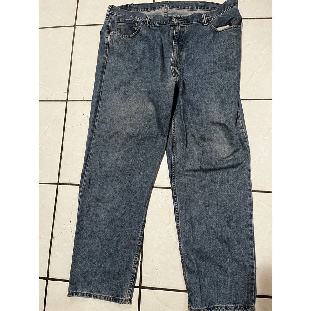 Vintage Levi's 550 Relaxed Fit Jeans Medium Wash 42x32